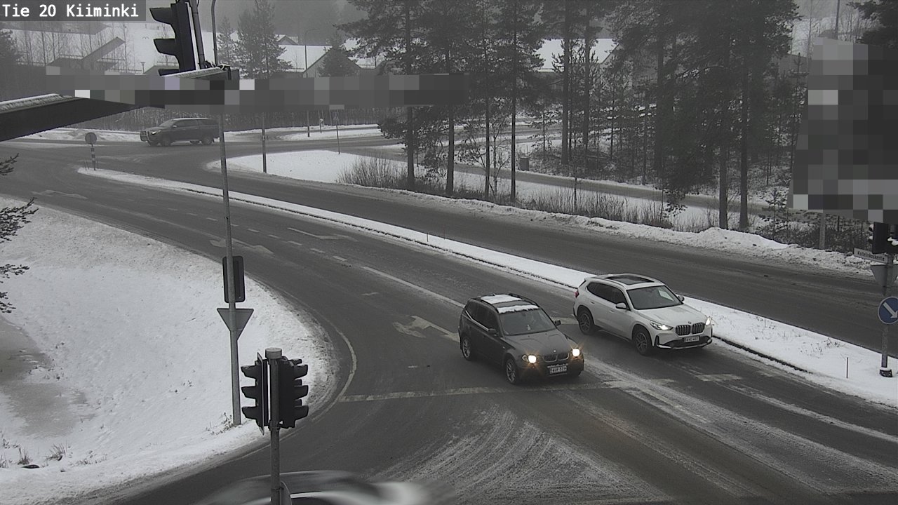 Weather Camera Image Road 20 Oulu Kiiminki, Oulu, Pohjois-Pohjanmaa