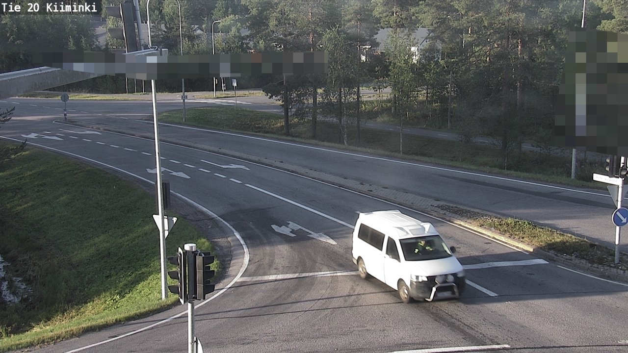 Weather Camera Image Road 20 Oulu Kiiminki, Oulu, Pohjois-Pohjanmaa