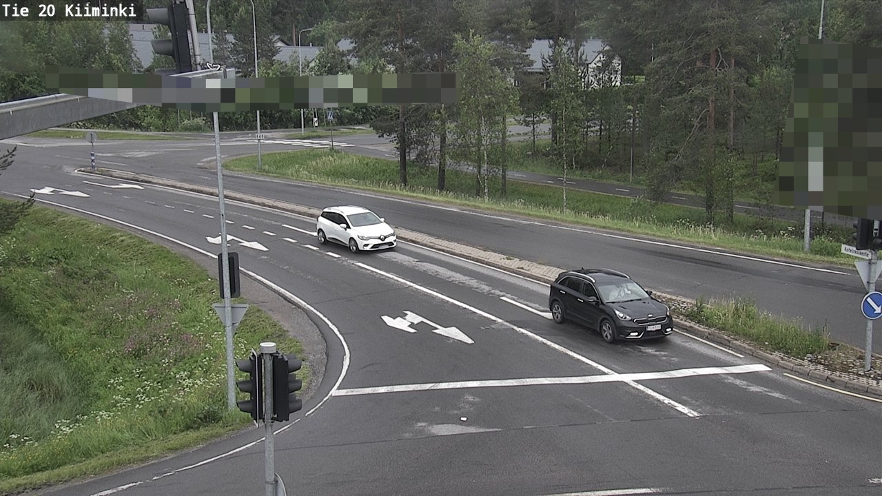 Weather Camera Image Road 20 Oulu Kiiminki, Oulu, Pohjois-Pohjanmaa