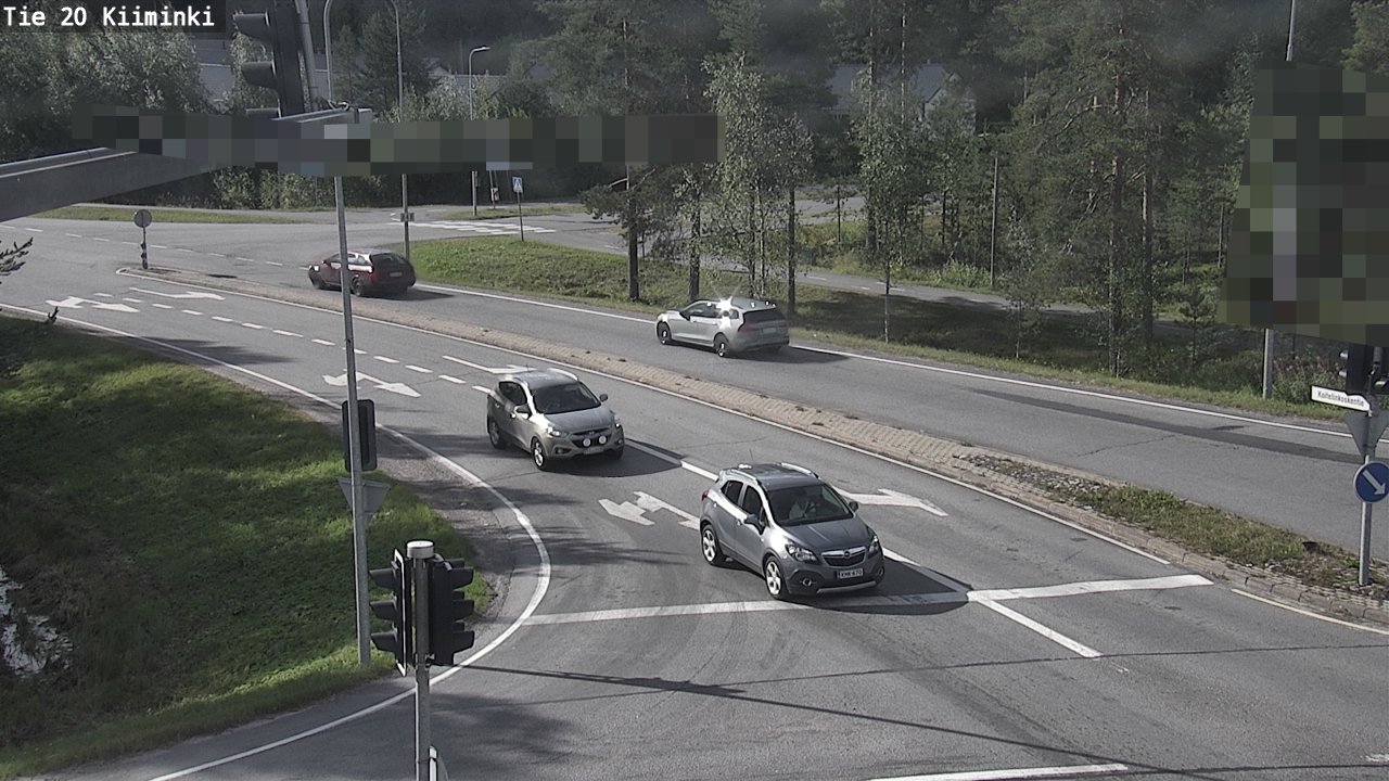 Weather Camera Image Road 20 Oulu Kiiminki, Oulu, Pohjois-Pohjanmaa