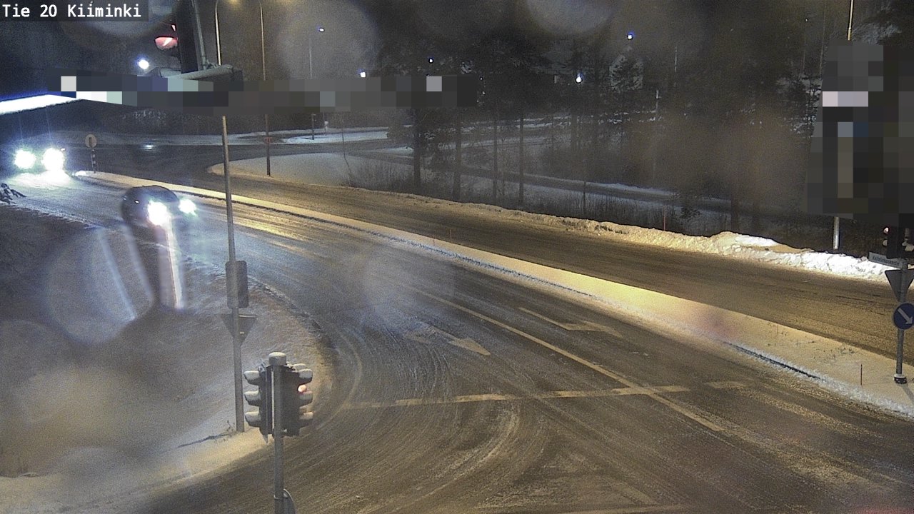 Weather Camera Image Road 20 Oulu Kiiminki, Oulu, Pohjois-Pohjanmaa