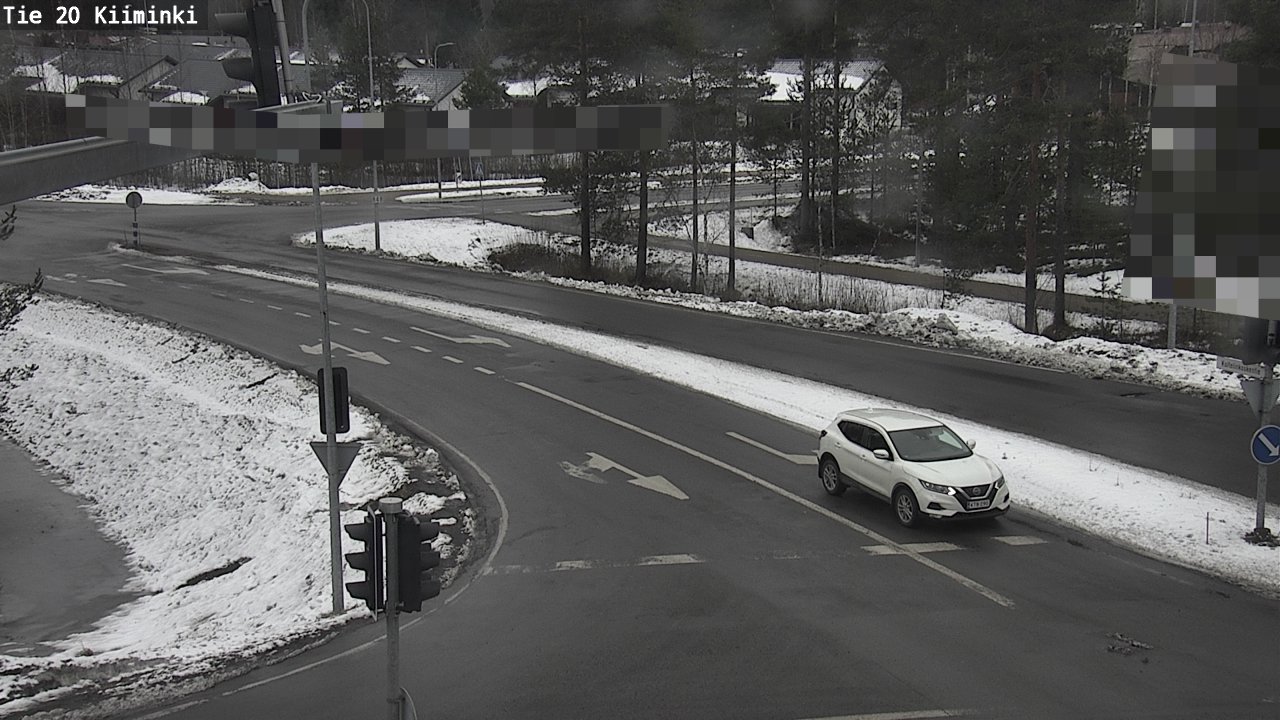 Weather Camera Image Road 20 Oulu Kiiminki, Oulu, Pohjois-Pohjanmaa