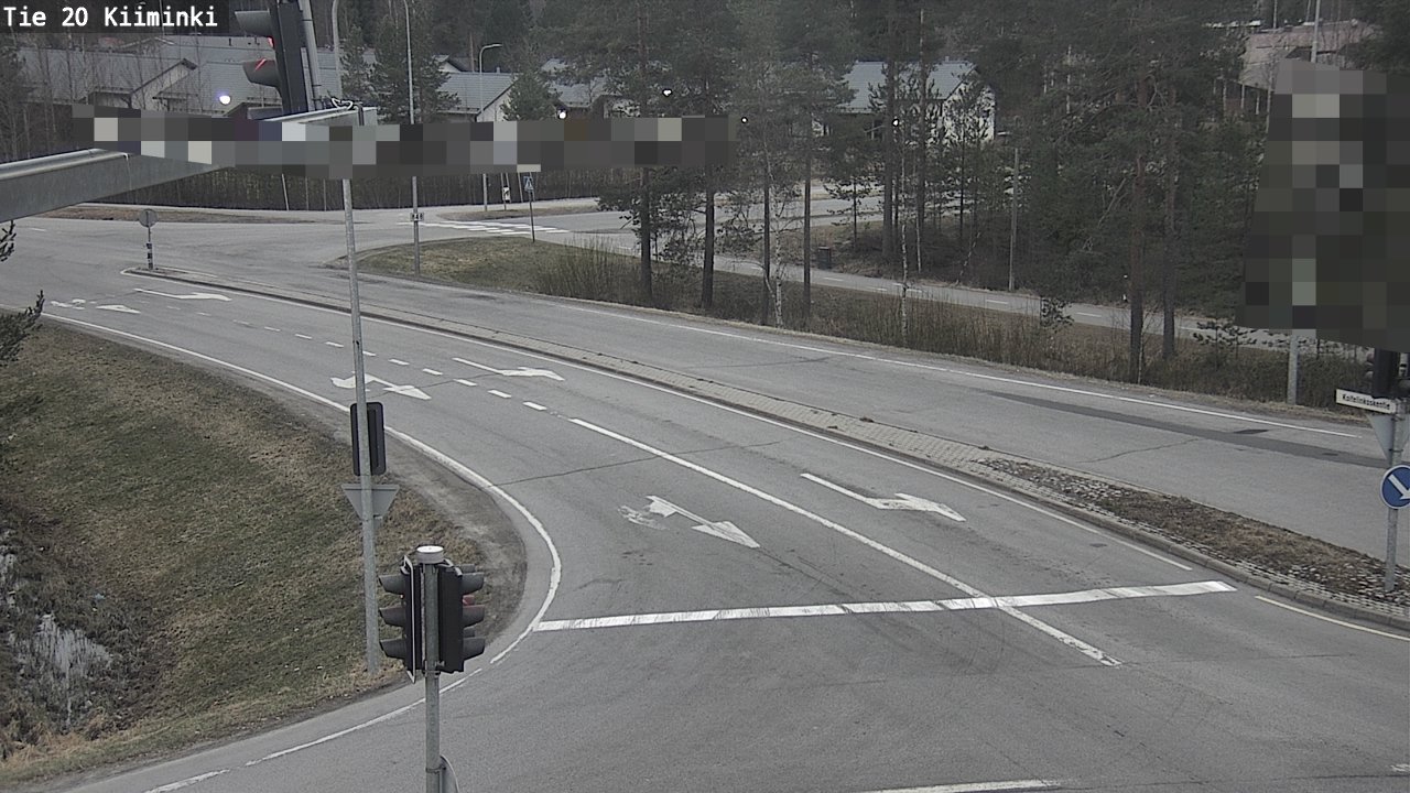 Weather Camera Image Road 20 Oulu Kiiminki, Oulu, Pohjois-Pohjanmaa