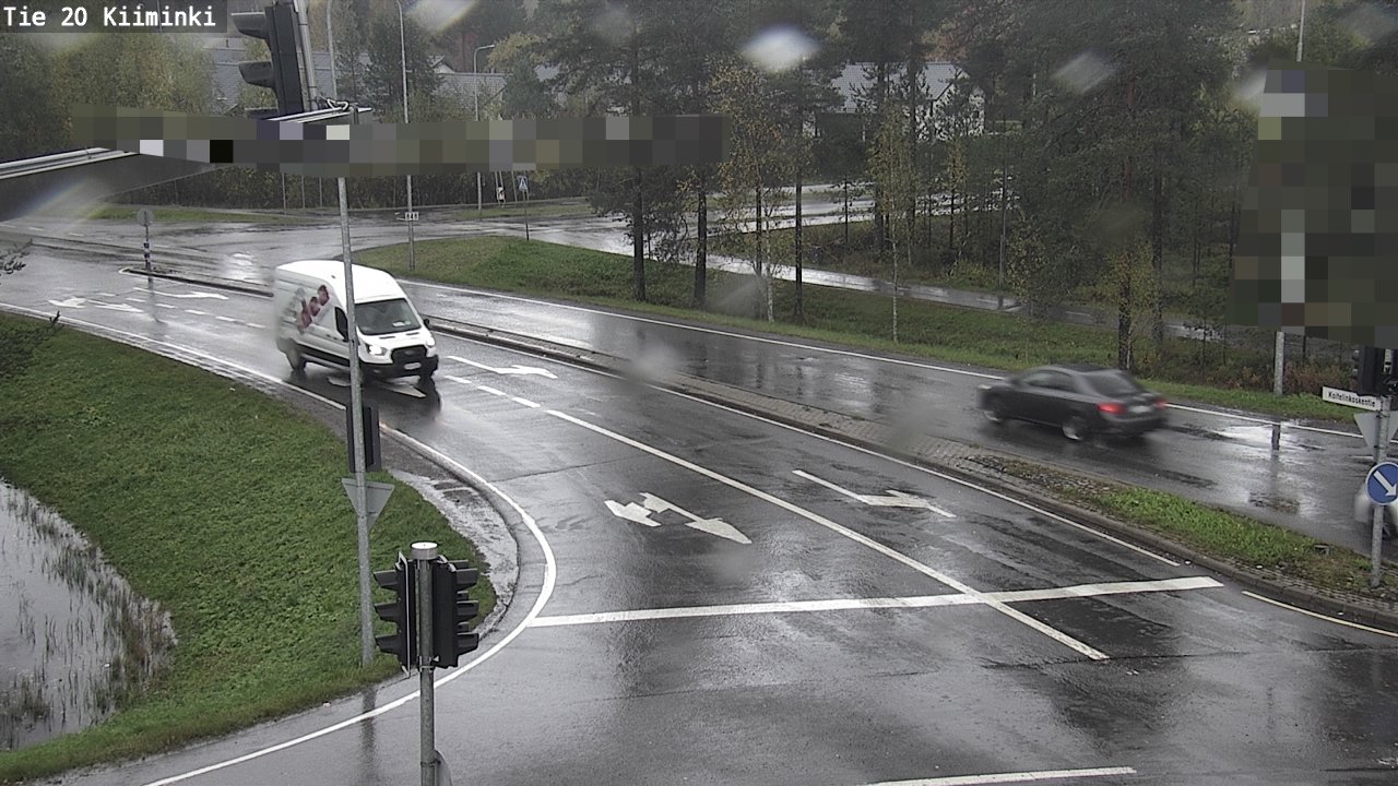 Weather Camera Image Road 20 Oulu Kiiminki, Oulu, Pohjois-Pohjanmaa