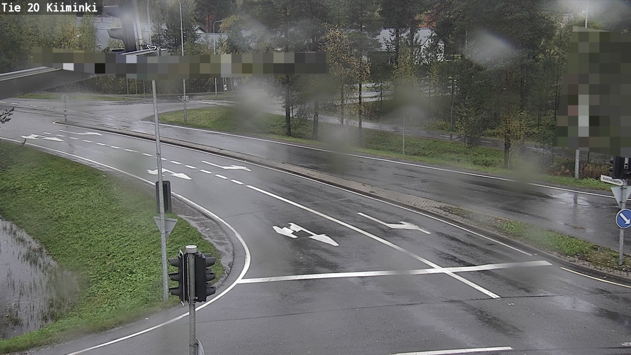 Weather Camera Image Road 20 Oulu Kiiminki, Oulu, Pohjois-Pohjanmaa
