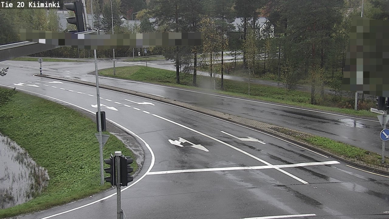 Weather Camera Image Road 20 Oulu Kiiminki, Oulu, Pohjois-Pohjanmaa