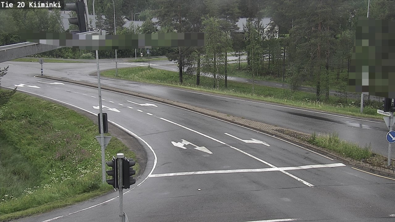 Weather Camera Image Road 20 Oulu Kiiminki, Oulu, Pohjois-Pohjanmaa