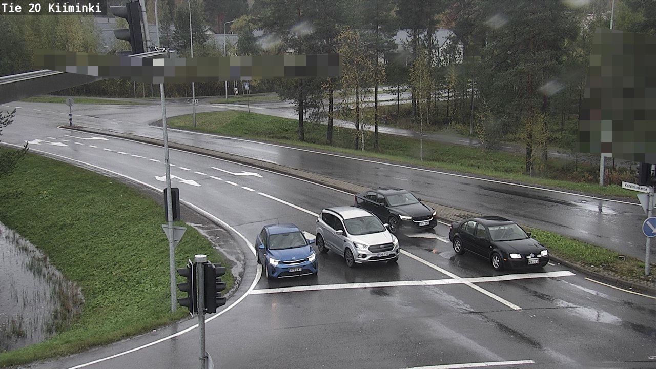 Weather Camera Image Road 20 Oulu Kiiminki, Oulu, Pohjois-Pohjanmaa