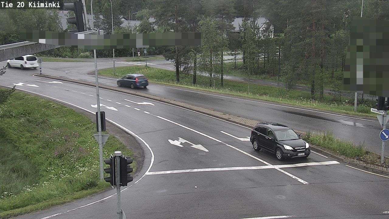 Weather Camera Image Road 20 Oulu Kiiminki, Oulu, Pohjois-Pohjanmaa