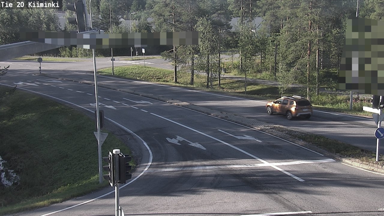 Weather Camera Image Road 20 Oulu Kiiminki, Oulu, Pohjois-Pohjanmaa
