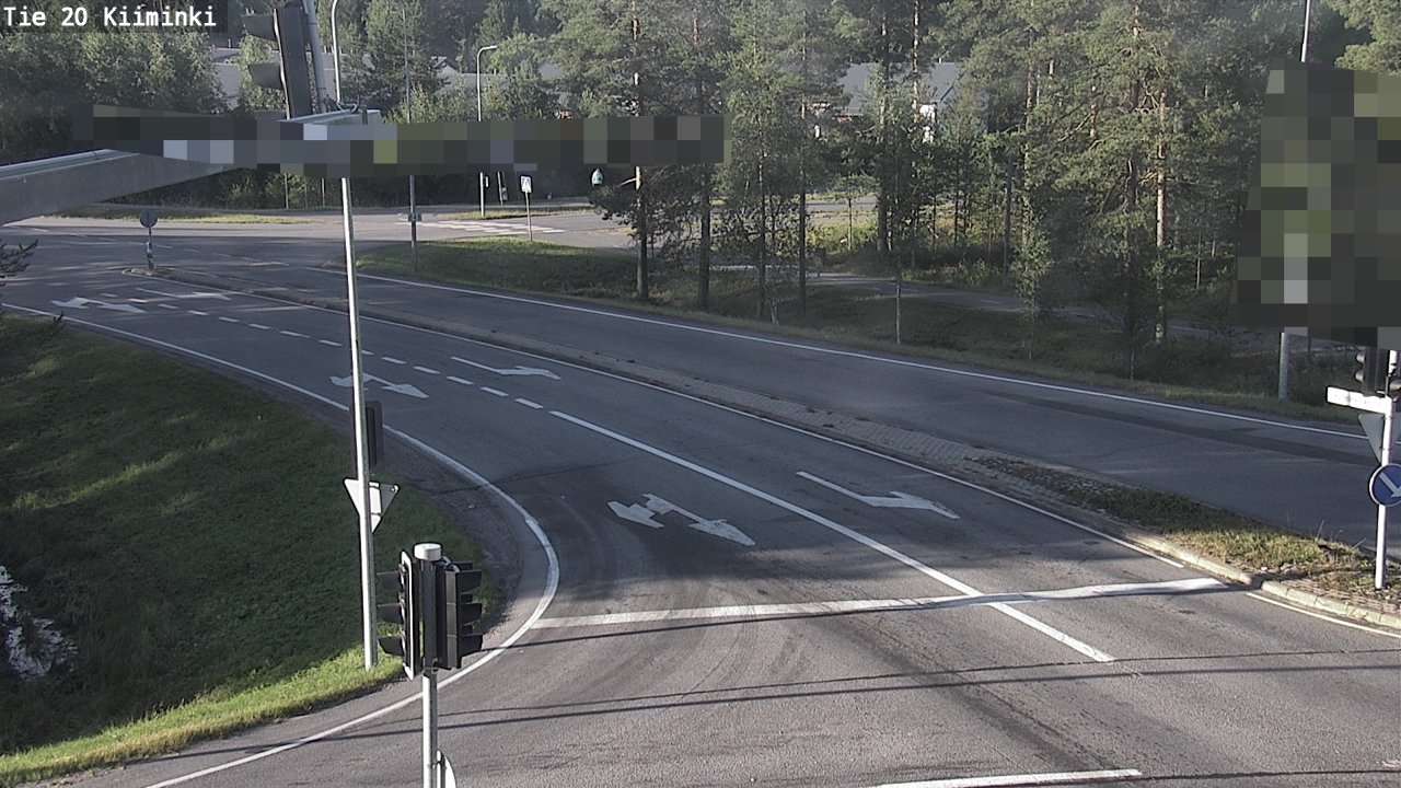 Weather Camera Image Road 20 Oulu Kiiminki, Oulu, Pohjois-Pohjanmaa