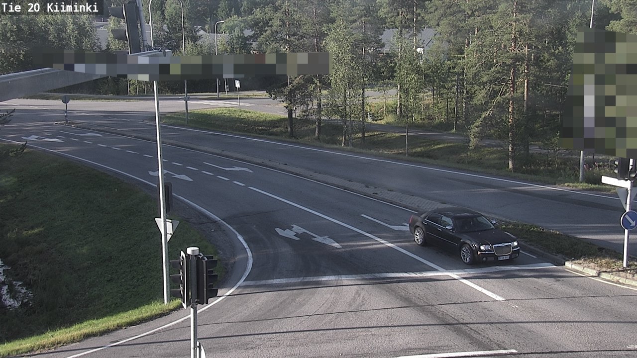 Weather Camera Image Road 20 Oulu Kiiminki, Oulu, Pohjois-Pohjanmaa