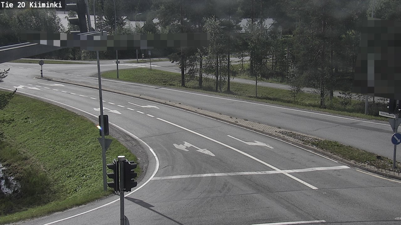 Weather Camera Image Road 20 Oulu Kiiminki, Oulu, Pohjois-Pohjanmaa