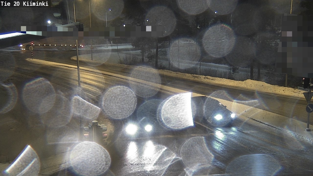 Weather Camera Image Road 20 Oulu Kiiminki, Oulu, Pohjois-Pohjanmaa
