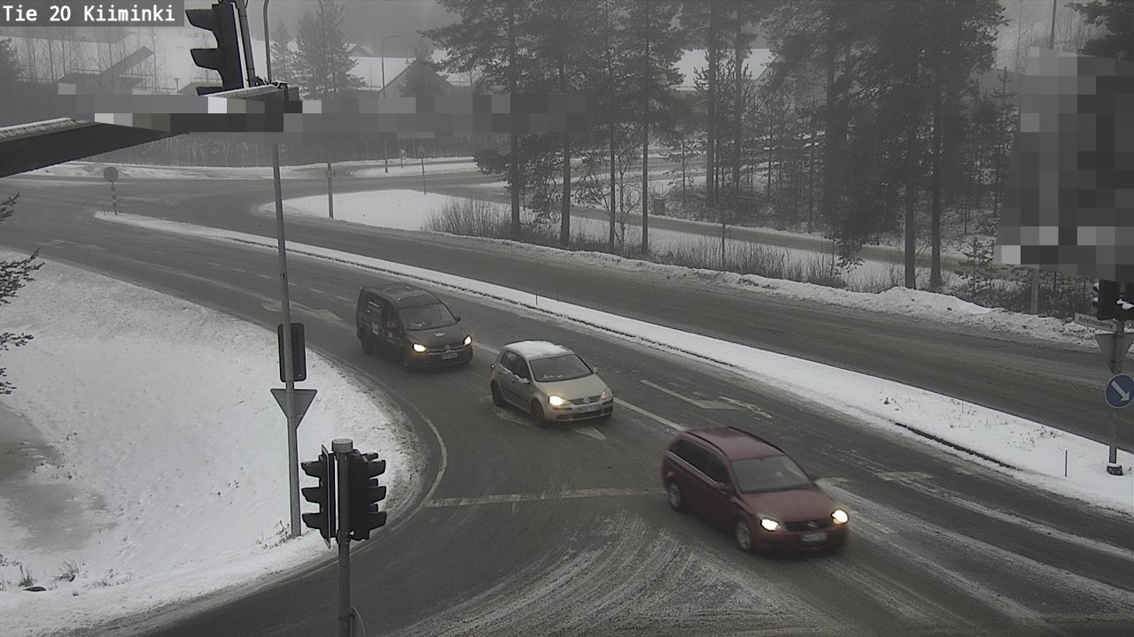 Weather Camera Image Road 20 Oulu Kiiminki, Oulu, Pohjois-Pohjanmaa