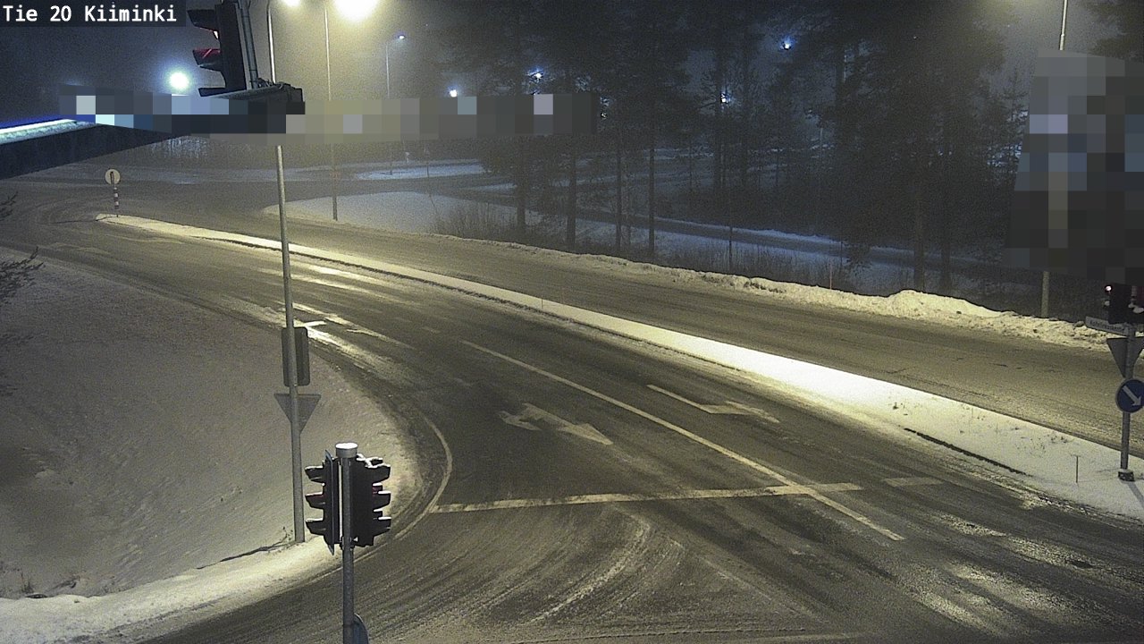 Weather Camera Image Road 20 Oulu Kiiminki, Oulu, Pohjois-Pohjanmaa