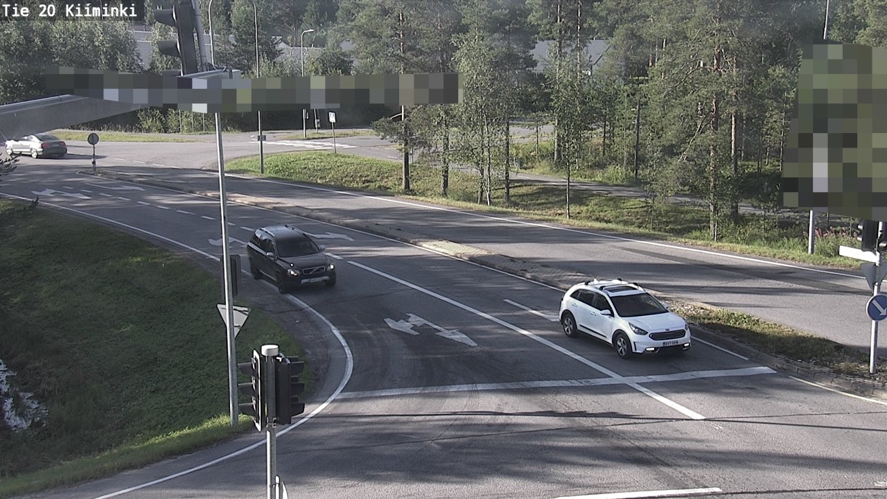 Weather Camera Image Road 20 Oulu Kiiminki, Oulu, Pohjois-Pohjanmaa