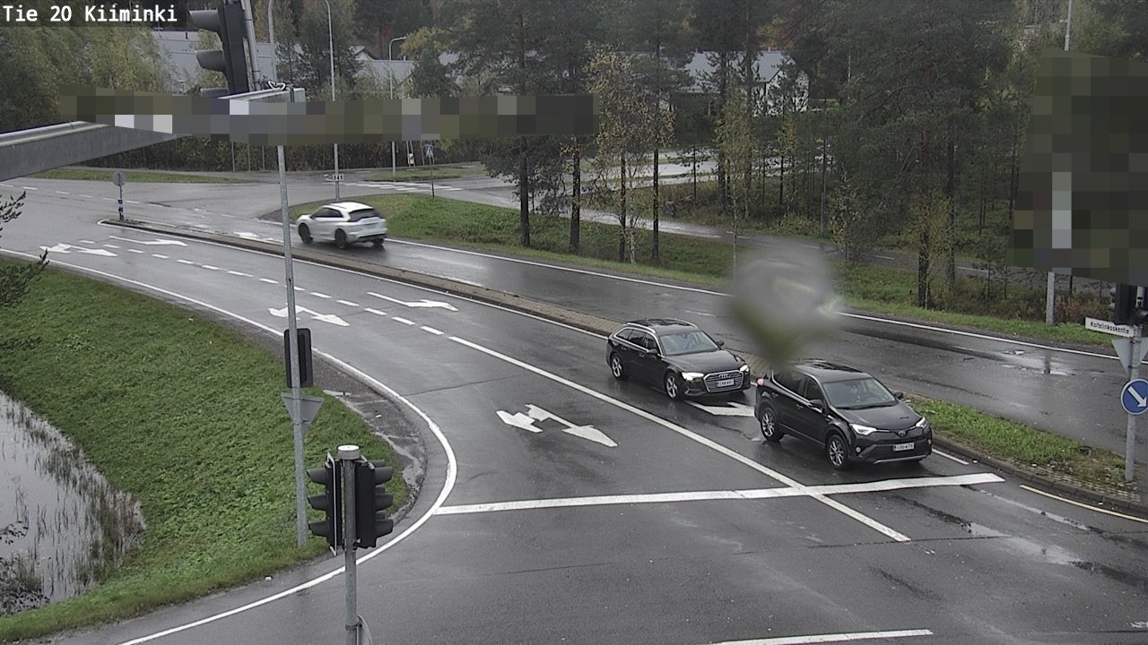Weather Camera Image Road 20 Oulu Kiiminki, Oulu, Pohjois-Pohjanmaa