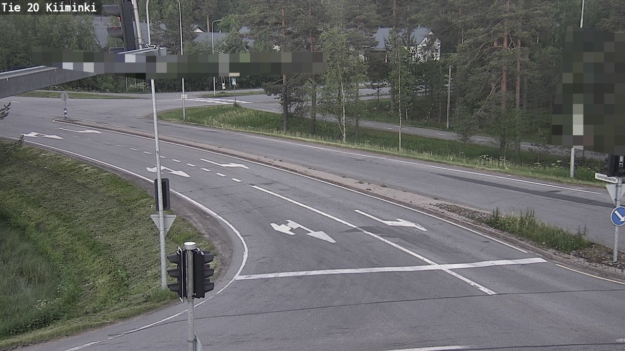 Weather Camera Image Väg 20 Uleåborg Kiiminki, Oulu, Pohjois-Pohjanmaa