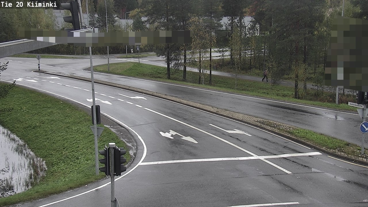 Weather Camera Image Road 20 Oulu Kiiminki, Oulu, Pohjois-Pohjanmaa
