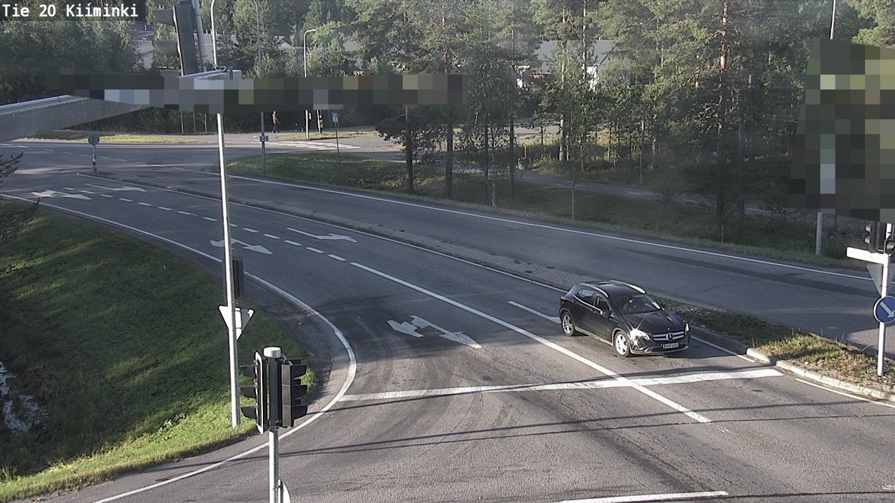 Weather Camera Image Road 20 Oulu Kiiminki, Oulu, Pohjois-Pohjanmaa