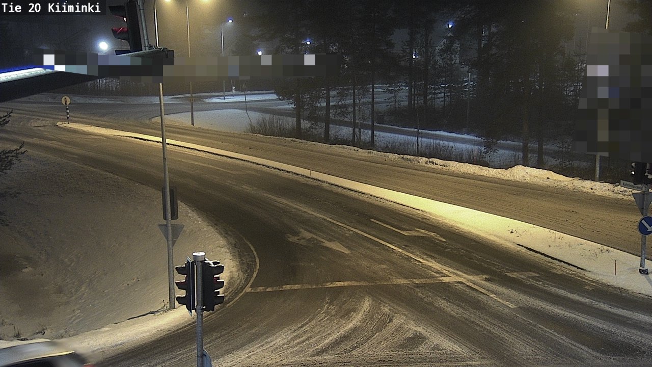 Weather Camera Image Road 20 Oulu Kiiminki, Oulu, Pohjois-Pohjanmaa