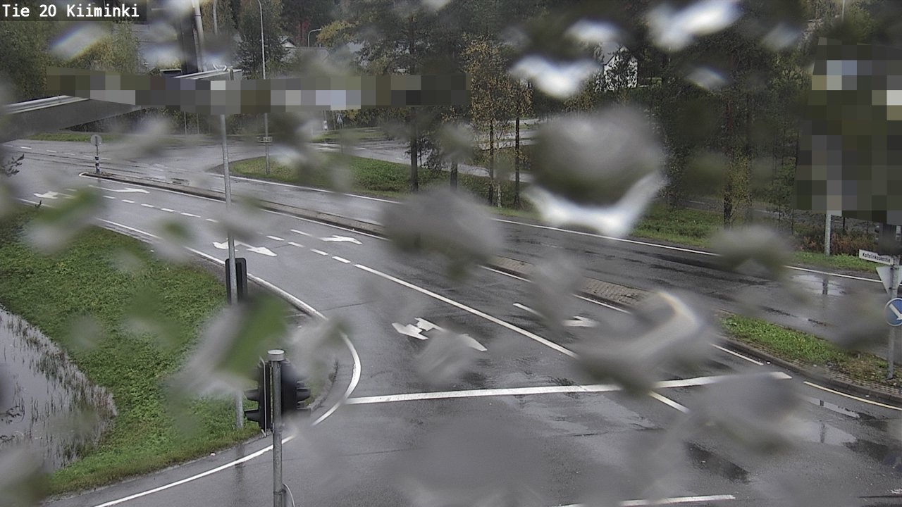 Weather Camera Image Road 20 Oulu Kiiminki, Oulu, Pohjois-Pohjanmaa
