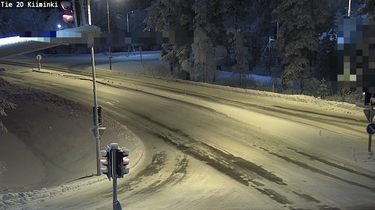 Weather Camera Image Road 20 Oulu Kiiminki, Oulu, Pohjois-Pohjanmaa