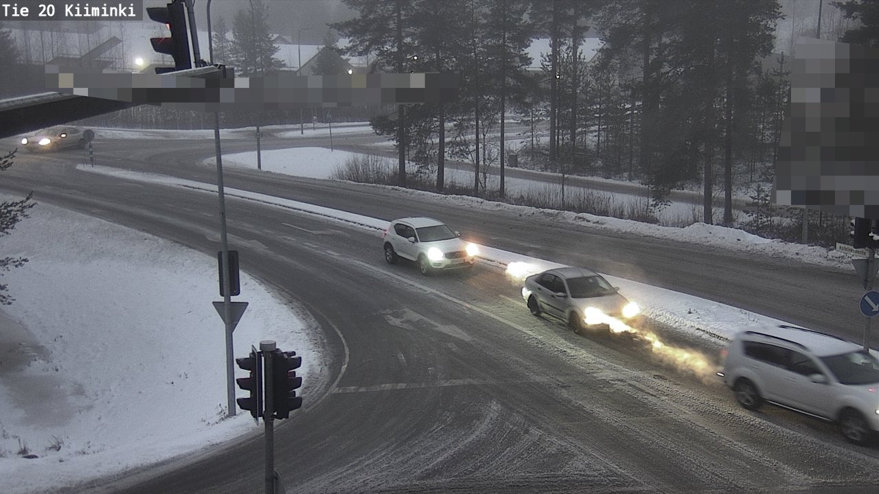 Weather Camera Image Road 20 Oulu Kiiminki, Oulu, Pohjois-Pohjanmaa