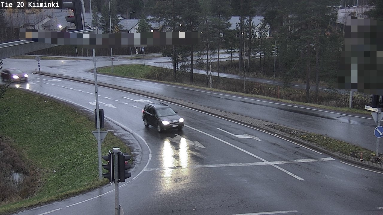 Weather Camera Image Road 20 Oulu Kiiminki, Oulu, Pohjois-Pohjanmaa