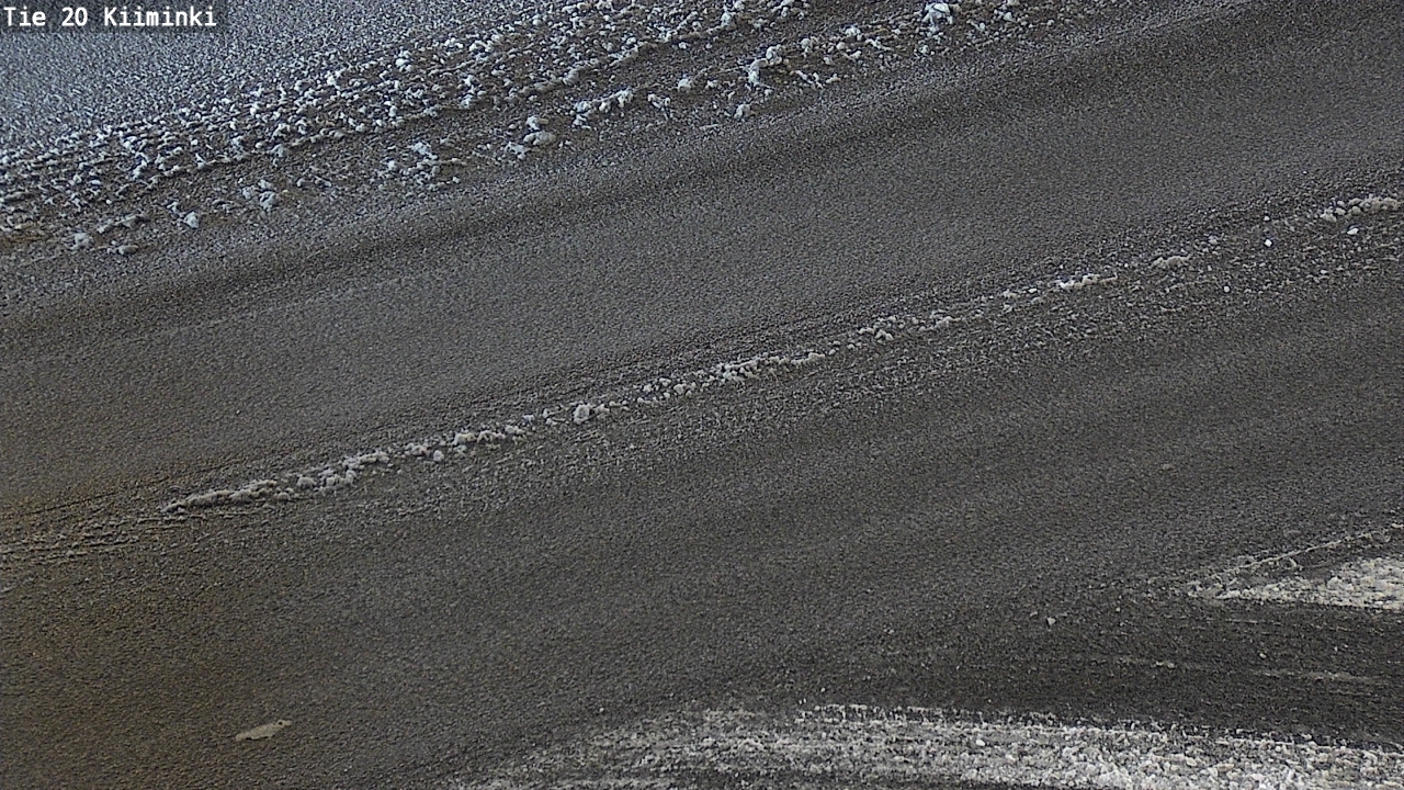 Weather Camera Image Väg 20 Uleåborg Kiiminki, Oulu, Pohjois-Pohjanmaa