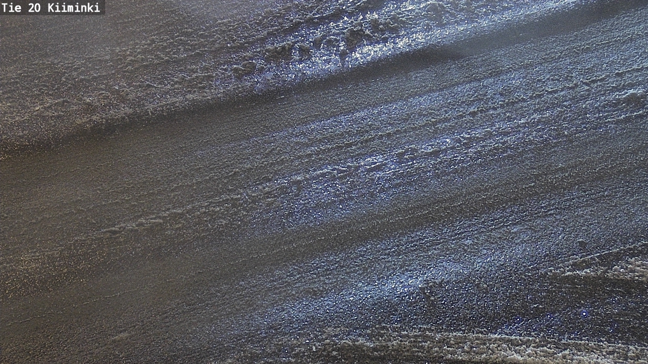 Weather Camera Image Väg 20 Uleåborg Kiiminki, Oulu, Pohjois-Pohjanmaa