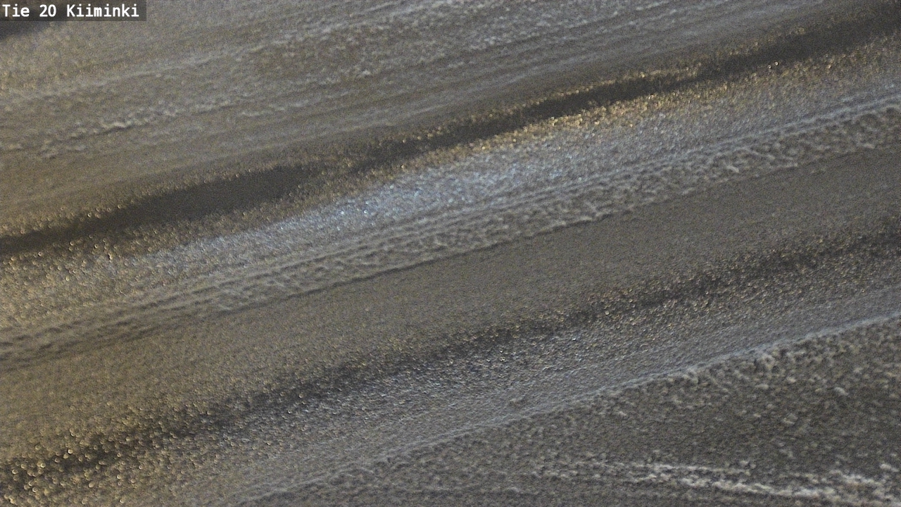 Weather Camera Image Väg 20 Uleåborg Kiiminki, Oulu, Pohjois-Pohjanmaa