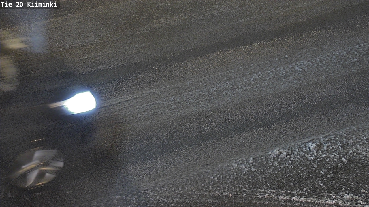 Weather Camera Image Väg 20 Uleåborg Kiiminki, Oulu, Pohjois-Pohjanmaa