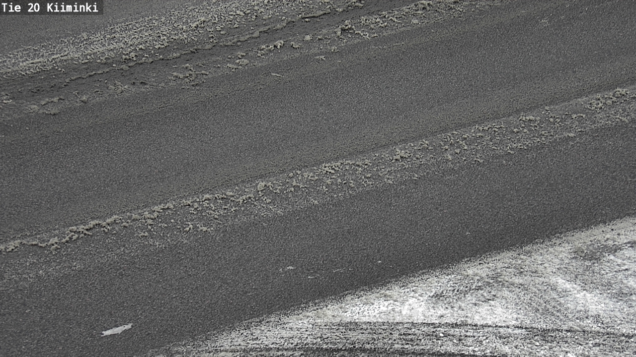 Weather Camera Image Väg 20 Uleåborg Kiiminki, Oulu, Pohjois-Pohjanmaa