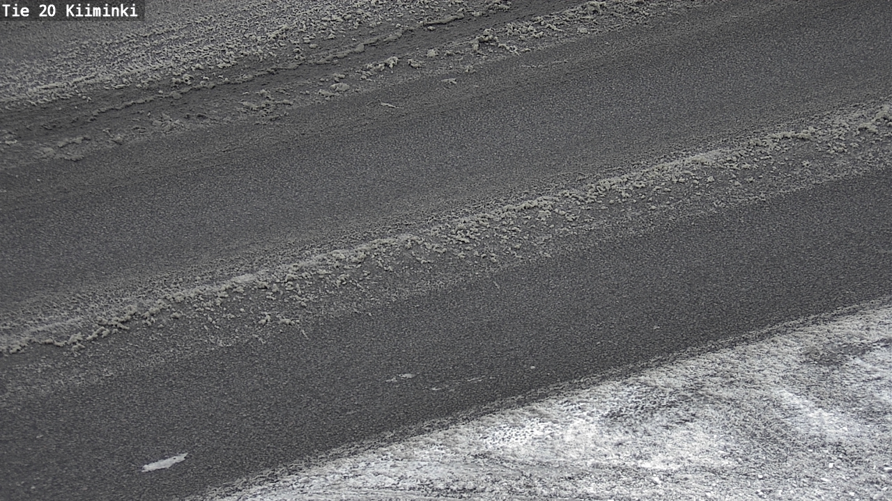 Weather Camera Image Väg 20 Uleåborg Kiiminki, Oulu, Pohjois-Pohjanmaa