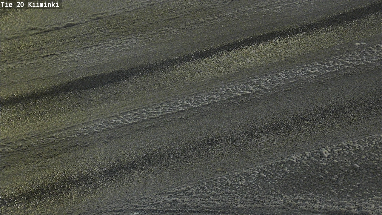 Weather Camera Image Väg 20 Uleåborg Kiiminki, Oulu, Pohjois-Pohjanmaa