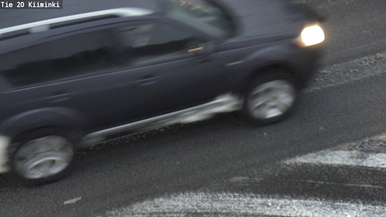 Weather Camera Image Väg 20 Uleåborg Kiiminki, Oulu, Pohjois-Pohjanmaa