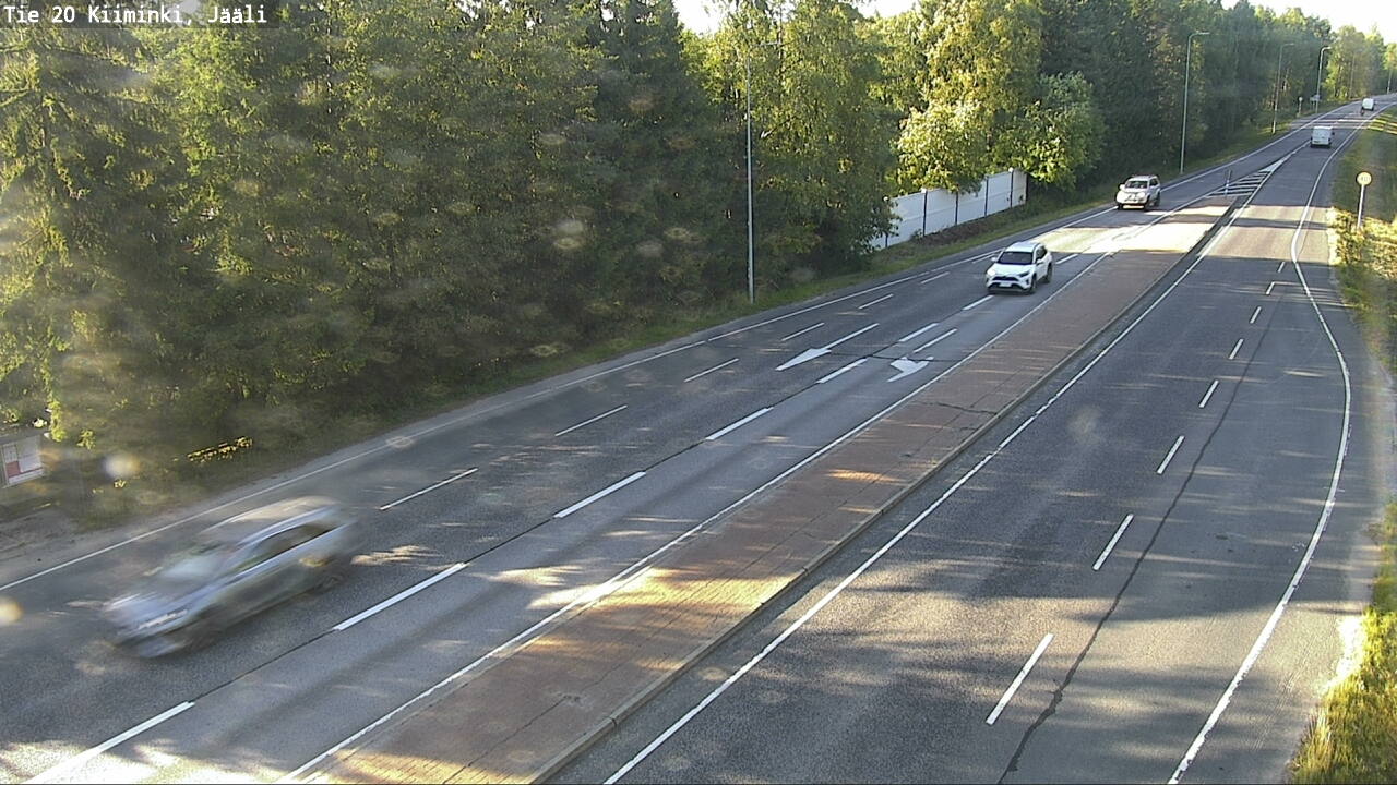 Weather Camera Image Väg 20 Uleåborg Kiiminki, Jääli, Oulu, Pohjois-Pohjanmaa
