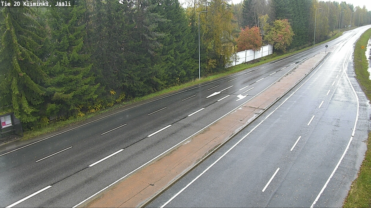 Weather Camera Image Road 20 Oulu Kiiminki, Jääli, Oulu, Pohjois-Pohjanmaa