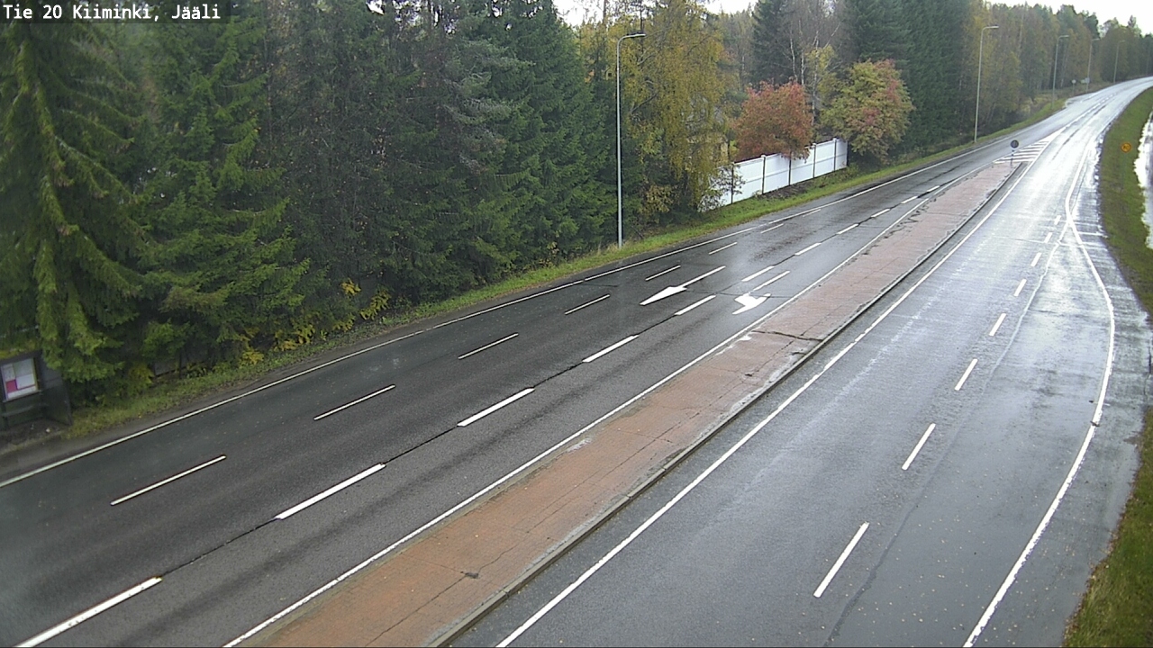 Weather Camera Image Väg 20 Uleåborg Kiiminki, Jääli, Oulu, Pohjois-Pohjanmaa