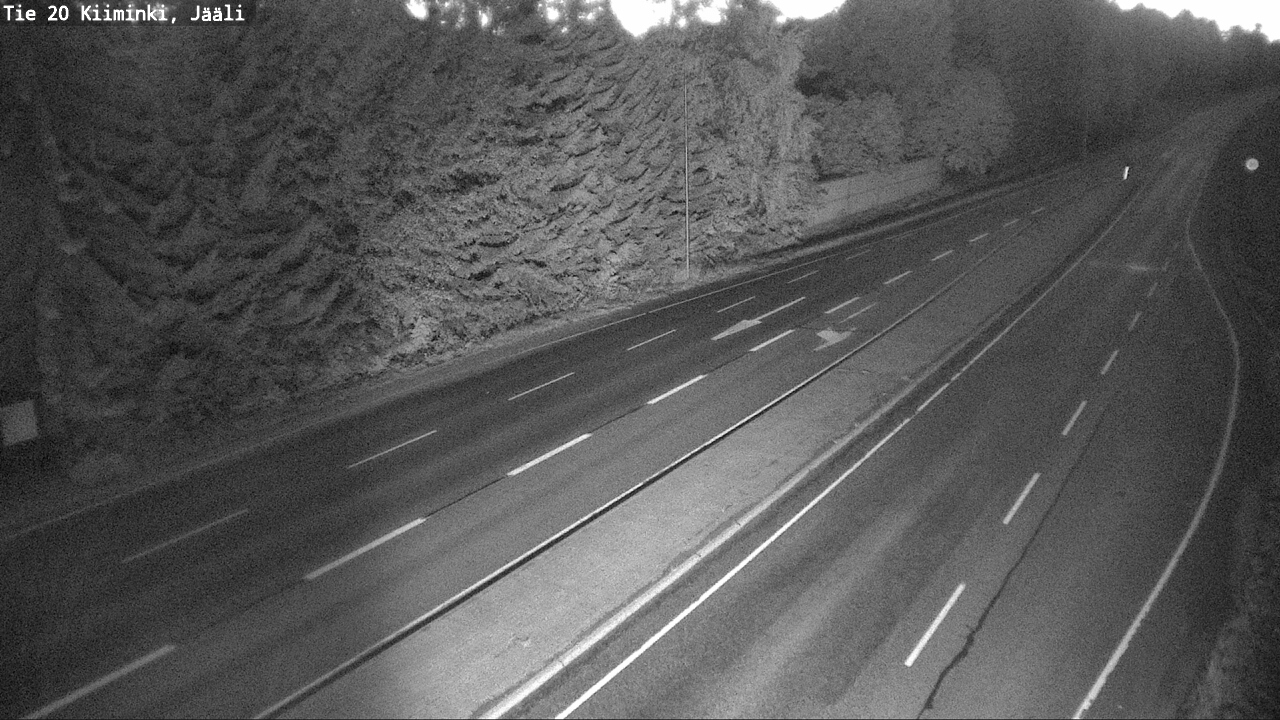 Weather Camera Image Väg 20 Uleåborg Kiiminki, Jääli, Oulu, Pohjois-Pohjanmaa