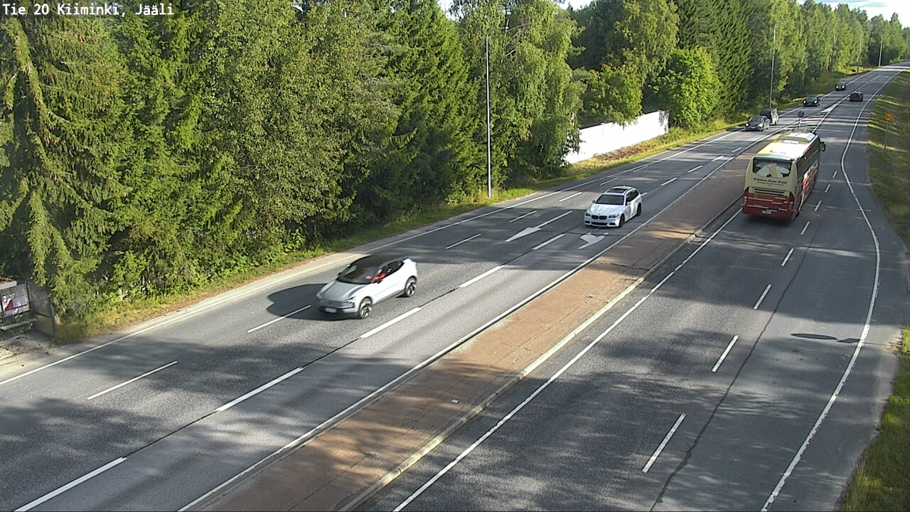 Weather Camera Image Road 20 Oulu Kiiminki, Jääli, Oulu, Pohjois-Pohjanmaa