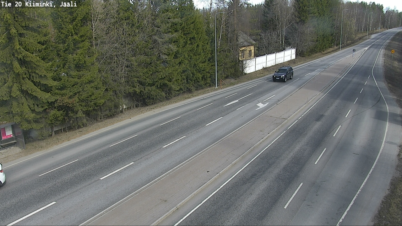 Weather Camera Image Road 20 Oulu Kiiminki, Jääli, Oulu, Pohjois-Pohjanmaa