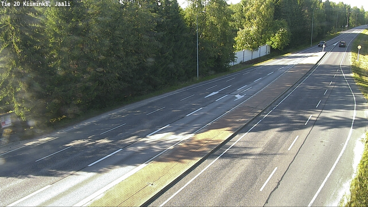 Weather Camera Image Väg 20 Uleåborg Kiiminki, Jääli, Oulu, Pohjois-Pohjanmaa
