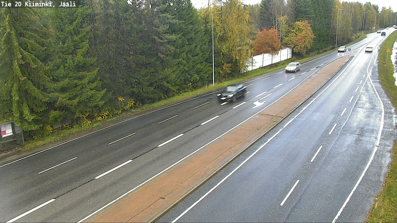 Weather Camera Image Road 20 Oulu Kiiminki, Jääli, Oulu, Pohjois-Pohjanmaa