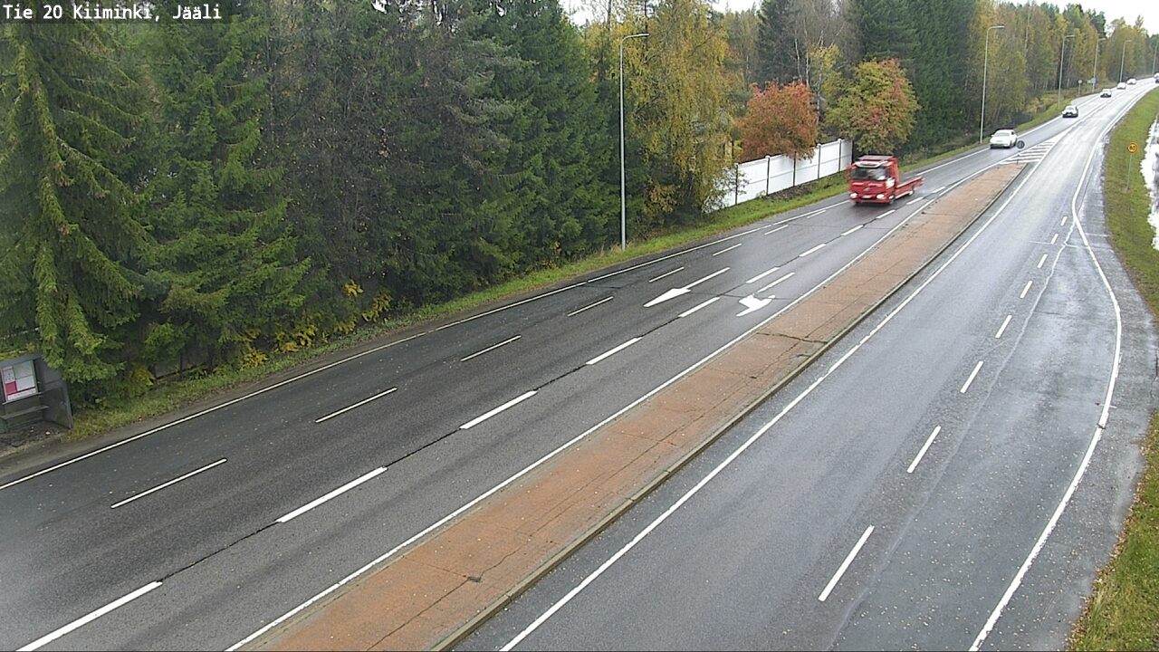 Weather Camera Image Road 20 Oulu Kiiminki, Jääli, Oulu, Pohjois-Pohjanmaa