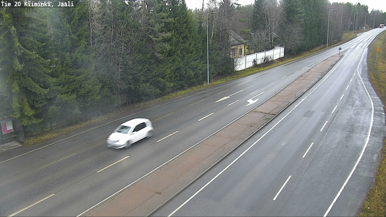 Weather Camera Image Road 20 Oulu Kiiminki, Jääli, Oulu, Pohjois-Pohjanmaa