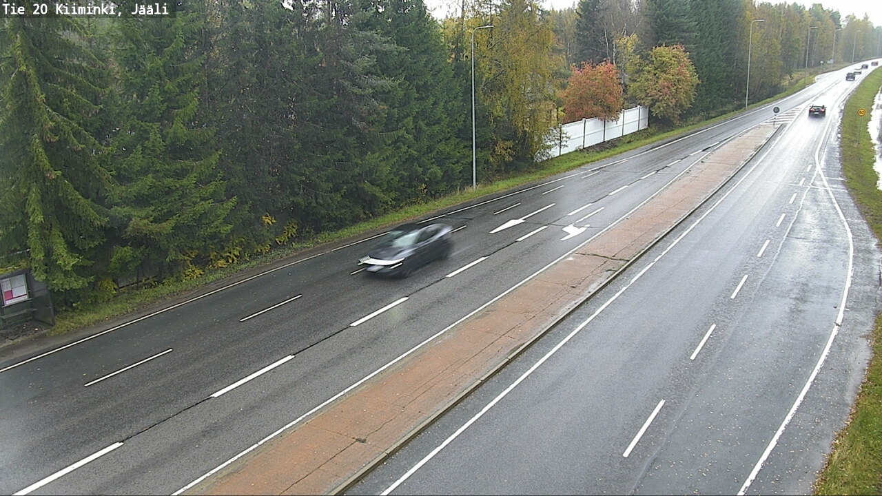 Weather Camera Image Road 20 Oulu Kiiminki, Jääli, Oulu, Pohjois-Pohjanmaa