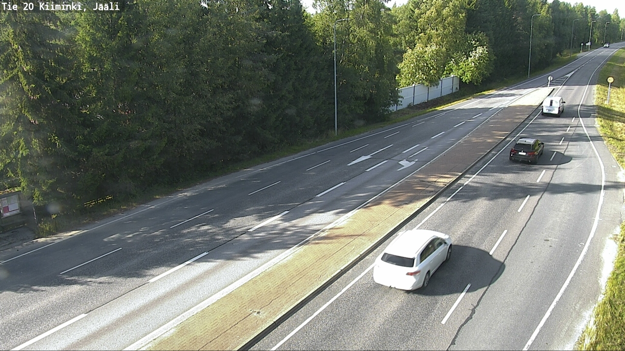 Weather Camera Image Väg 20 Uleåborg Kiiminki, Jääli, Oulu, Pohjois-Pohjanmaa